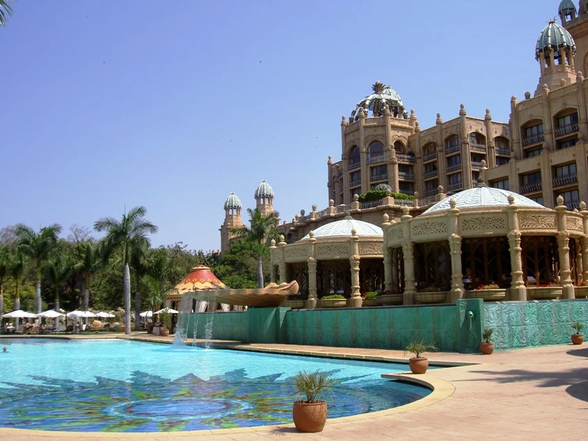 The Palace at Sun City with its outdoor swimming pool